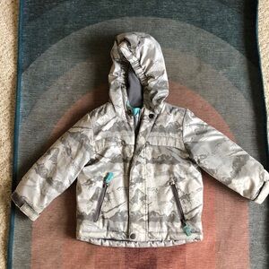 Cat & Jack Mountain Print Winter Jacket